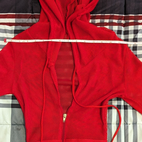 Red Fishnet Bosysuit - Picture 6 of 6